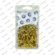 Catena cattedrale Ø 2 mm, interno maglia 24 mm x 10 mm, 1 mt, ottonata