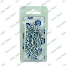 Catena vittoria Ø 1,6 mm, esterno maglia 22 mm x 8 mm, 1,5 mt, zincata