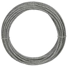Fune acciaio zincata 5 mm - 10 mt