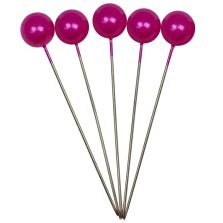 Spilli fucsia, 6 mm x 65 mm, 100 pz