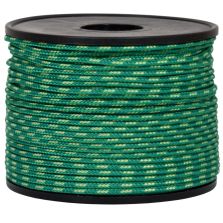 Treccia sky verde con spia gialla 2 mm - 100 mt