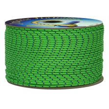 Treccia hobby fantasy verde flu 2 mm - 50 mt