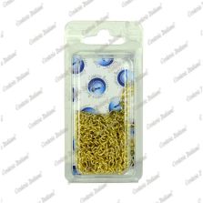 Catena forzatina Ø 1,1 mm, interno maglia 5 mm x 3 mm, 3 mt, ottonata