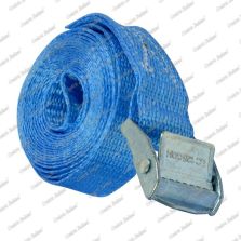 Cinghia di ancoraggio per piccoli carichi con fibbia autobloccante, 25 mm - 5 mt, 1 pz