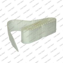 Nastro tessuto in polipropilene, bianco, 30 mm - 1,50 mt
