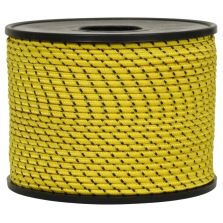Sagola dyneema sk75 per fucili da sub, giallo/nera, 1,5 mm - 50 mt