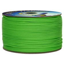 Treccia hobby verde flu 2 mm - 100 mt