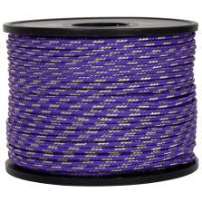 Treccia sky viola con spia gialla 2 mm - 50 mt