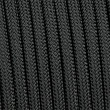 Paracord 550 basic nero 4 mm - 10 mt