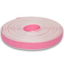 Cintino in polipropilene 22 mm - 7,5 mt, rosa flu