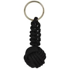 Portachiavi pallina simple nera