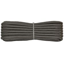 Treccia alta tenacità grigia 4 mm - 10 mt