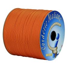 Paracord 550 stripes giallo-rosso 4 mm - 200 mt