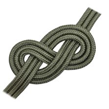 Treccia verde oliva 20 mm - al metro