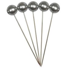 Spilli argento, 6 mm x 65 mm, 100 pz