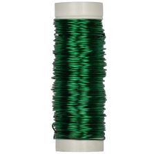 Filo rame smaltato, colore verde, 0,5 mm - 28 mt