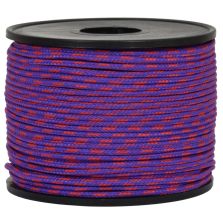 Treccia sky viola con spia rossa 2 mm - 50 mt