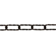 Catena genovese ritorta Ø 2,2 mm, interno maglia 25 mm x 8 mm, blister 1 mt, bronzata