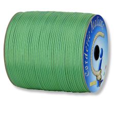 Paracord 550 stripes azzurro-giallo flu 4 mm - 200 mt