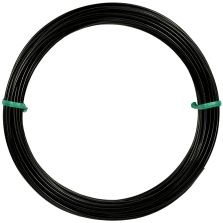 Filo alluminio tondo nero, 2 mm - 12 mt