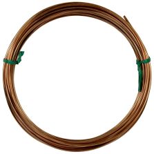 Filo alluminio tondo turchese, 2 mm - 12 mt