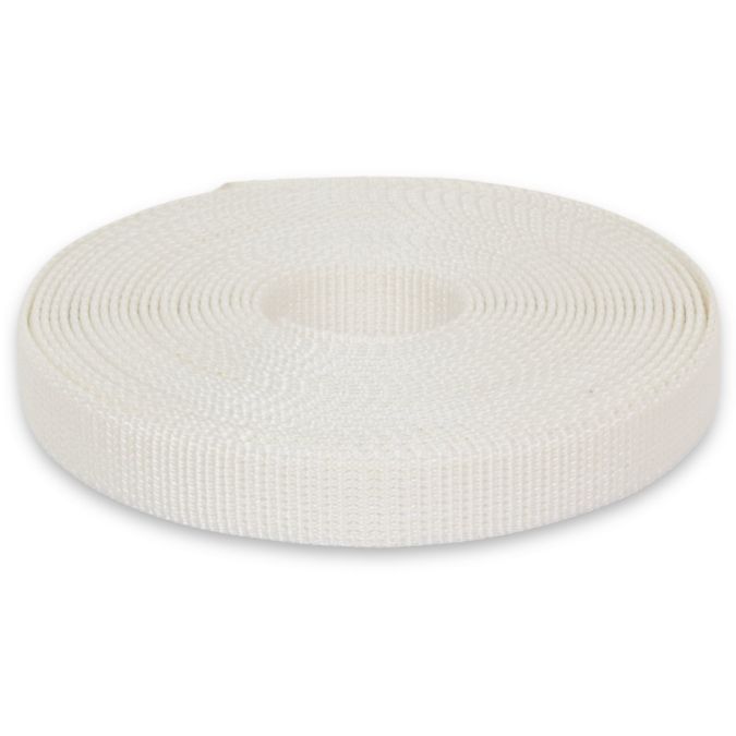 Cintino in polipropilene 22 mm - 7,5 mt, bianco