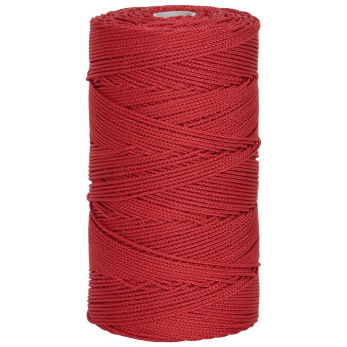 Cordino Marine rosso 2,5 mm - 100 mt