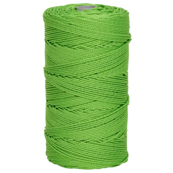 Cordino Marine verde flu 2 mm - 100 mt