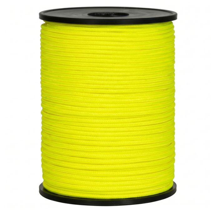 Sagola dyneema sk75 per fucili da sub, giallo flu, 2,5 mm - 50 mt