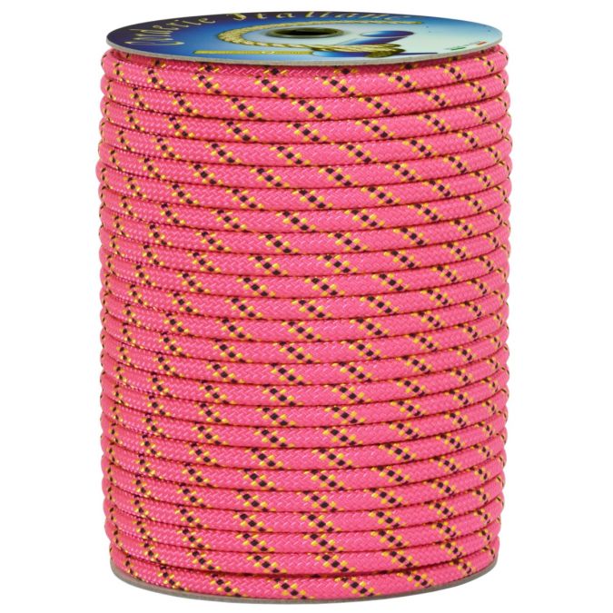 Doppia treccia skipper fantasy h.t., rosa flu, 4 mm - 50 mt