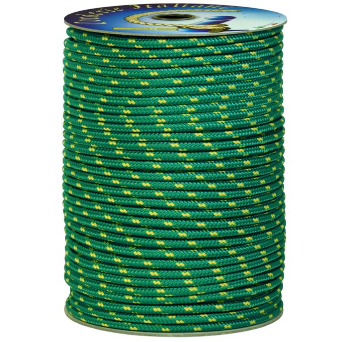 Treccia surf verde 6 mm - 50 mt