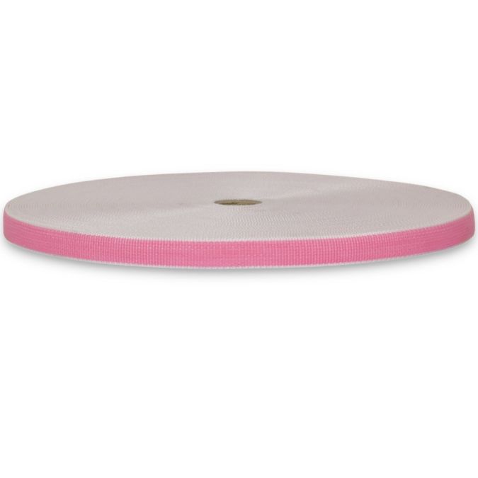 Cintino in polipropilene 22 mm - 50 mt, rosa flu