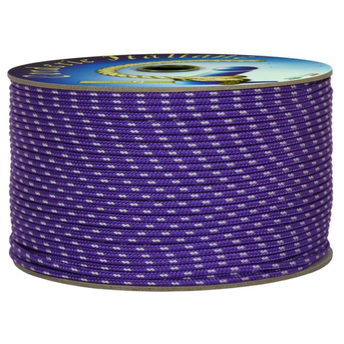 Treccia hobby fantasy viola 2 mm - 200 mt