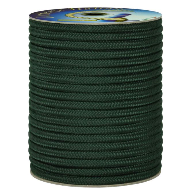 Treccia polipropilene verde scuro 10 mm - 30 mt