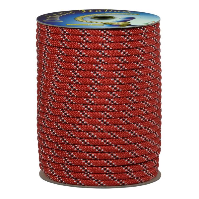 Doppia treccia skipper fantasy h.t., rossa, 10 mm - 100 mt