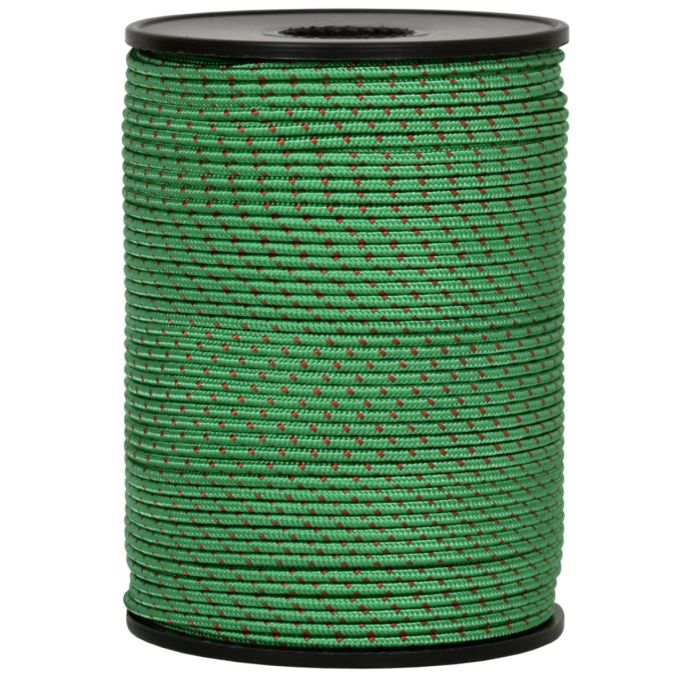 Sagola dyneema sk75 per fucili da sub, verde/rosso, 2,5 mm - 50 mt