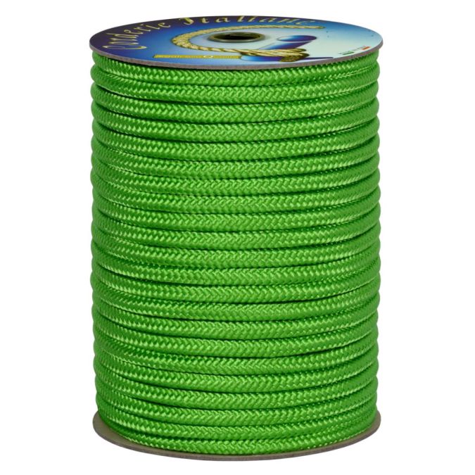 Treccia alta tenacità verde flu 8 mm - 300 mt
