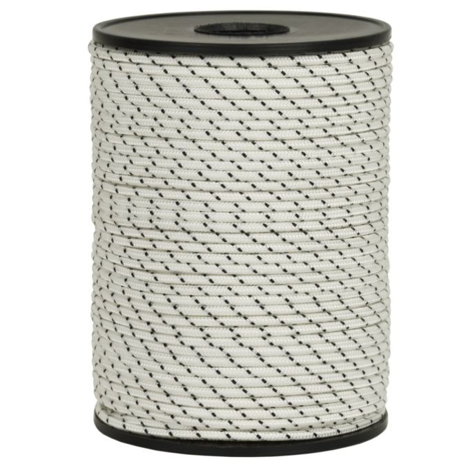 Sagola dyneema sk75 per fucili da sub, bianco/nera, 1,5 mm - 100 mt