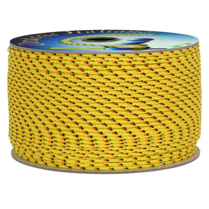 Treccia hobby fantasy gialla 2 mm - 350 mt