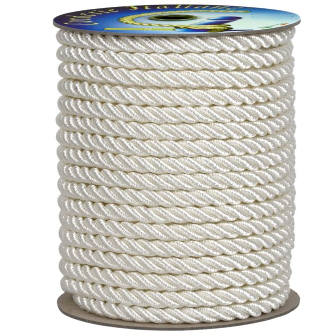 Gherlino bianco 12 mm - 30 mt