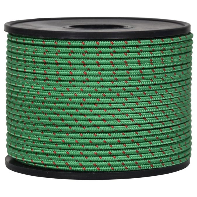 Sagola dyneema sk75 per fucili da sub, verde/rosso, 2 mm - 25 mt