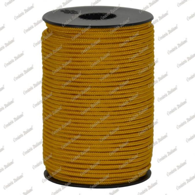 Treccia hobby ocra 2 mm - 100 mt
