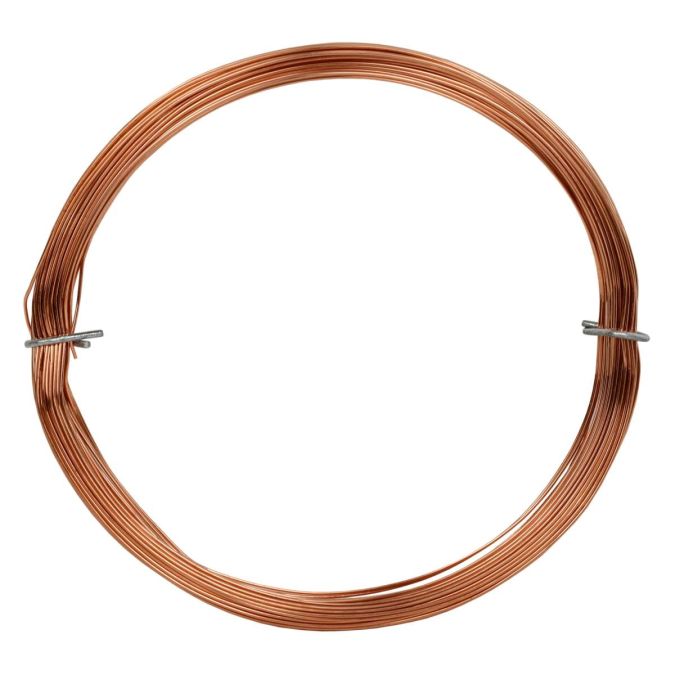 Filo cotto rame 0,6 mm - 20 mt