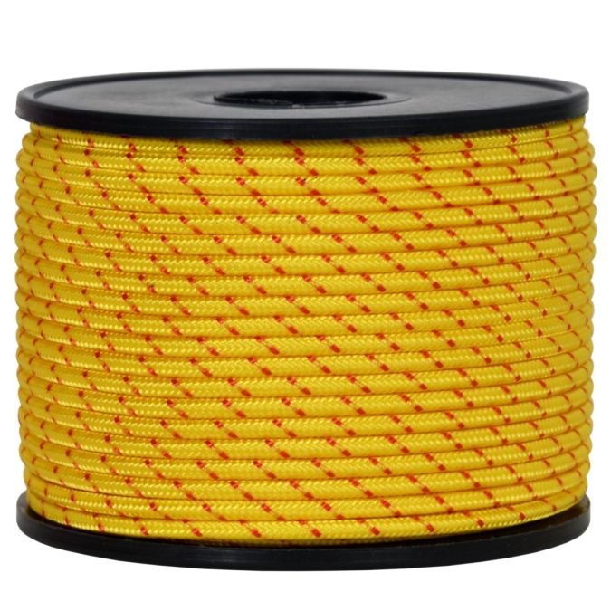 Sagola dyneema sk75 per fucili da sub, giallo/rossa, 2 mm - 50 mt