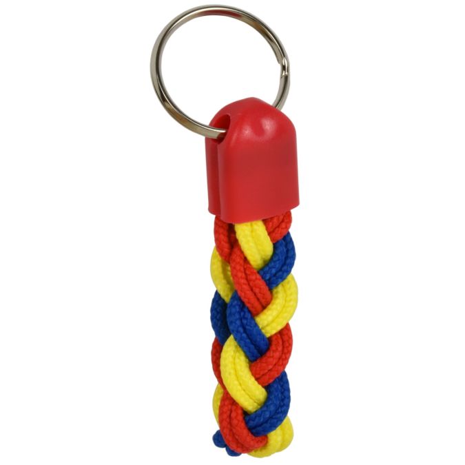 Portachiavi Sintesy Strong rosso-giallo-azzurro