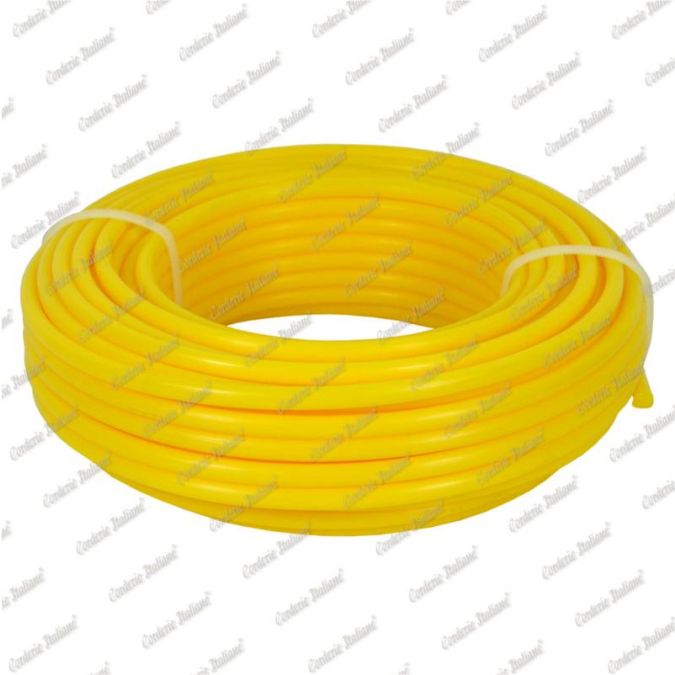 Filo decespugliatore tondo 4 mm - 15 mt, Colore Giallo