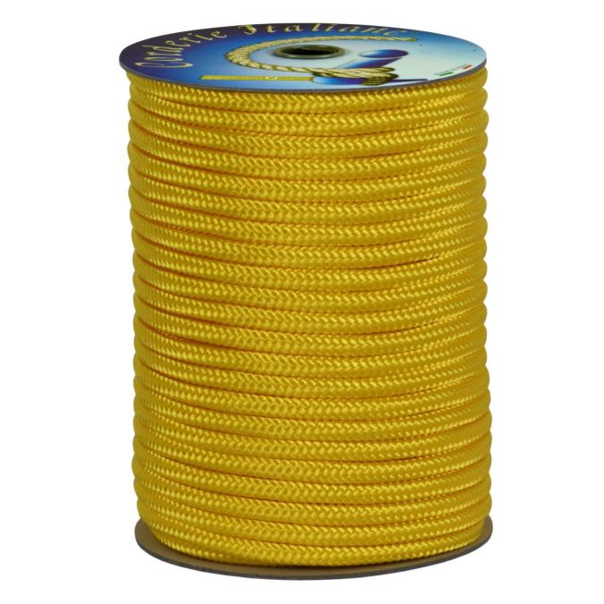 Treccia alta tenacità gialla 8 mm - 300 mt