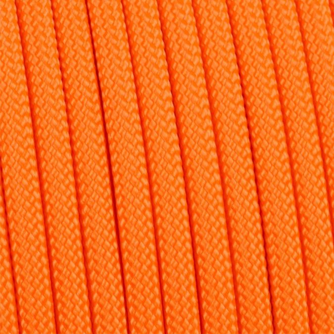 Paracord 550 basic arancio 4 mm - 200 mt