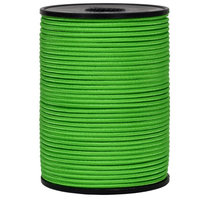 Sagola dyneema sk75 per fucili da sub, verde flu, 1,5 mm - 100 mt