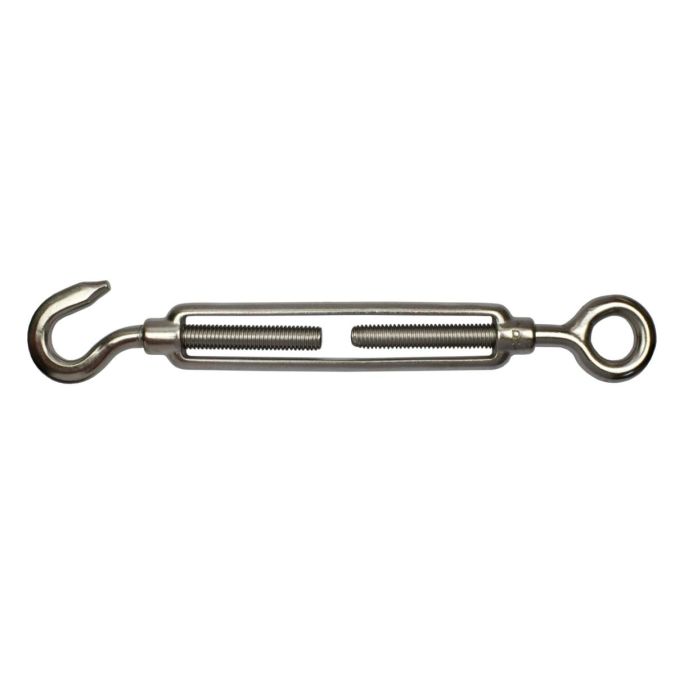 Tenditore occhio/gancio inox, M 5, 10 pz